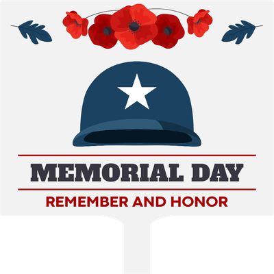 Custom Hand Fans Multiple Sizes Memorial Day