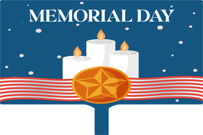 Custom Hand Fans Multiple Sizes Memorial Day 2