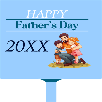 Custom Hand Fans Multiple Sizes Father's Day 20XX