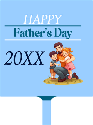 Custom Hand Fans Multiple Sizes Father's Day 20XX