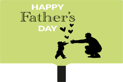 Custom Hand Fans Multiple Sizes Happy Father's Day 2