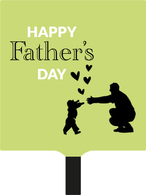 Custom Hand Fans Multiple Sizes Happy Father's Day 2