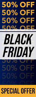 Custom Outdoor Yard Signs Multiple Sizes Black Friday Offer