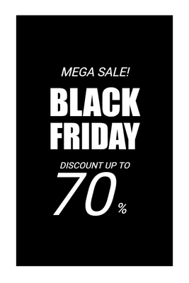 Custom Outdoor Yard Signs Multiple Sizes Black Friday Discount