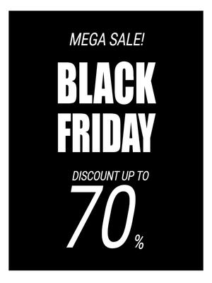Custom Outdoor Yard Signs Multiple Sizes Black Friday Discount