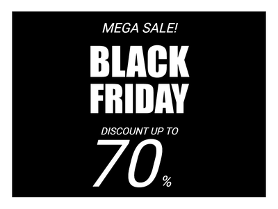 Custom Outdoor Yard Signs Multiple Sizes Black Friday Discount