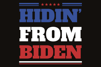 Custom Outdoor Yard Signs Multiple Sizes Hidin From Biden