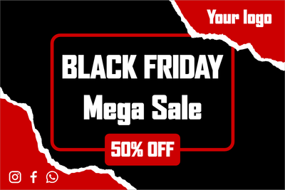 Custom Outdoor Yard Signs Multiple Sizes Black Sale