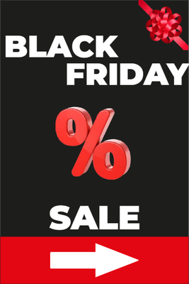 Custom Outdoor Yard Signs Multiple Sizes Black Friday
