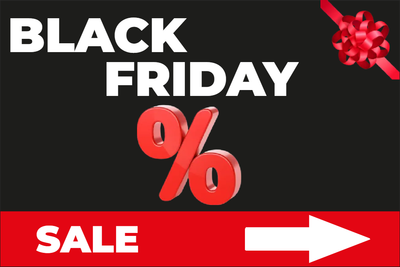 Custom Outdoor Yard Signs Multiple Sizes Black Friday