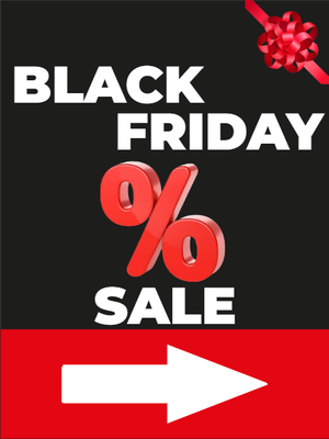 Custom Outdoor Yard Signs Multiple Sizes Black Friday