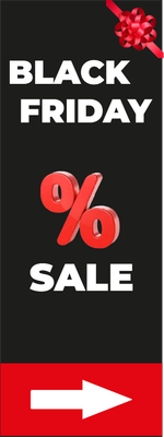 Custom Outdoor Yard Signs Multiple Sizes Black Friday