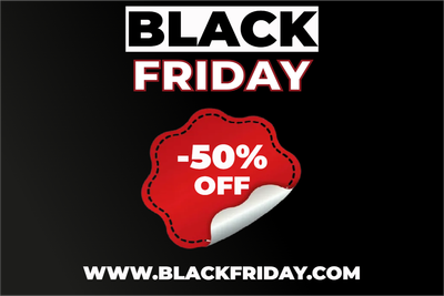 Custom Outdoor Yard Signs Multiple Sizes Black -50%