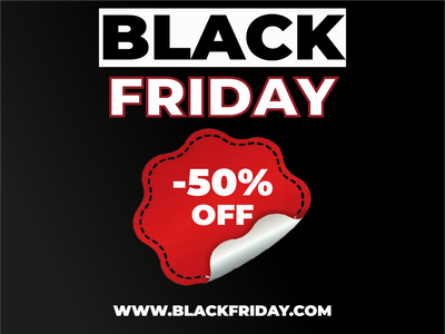 Custom Outdoor Yard Signs Multiple Sizes Black -50%