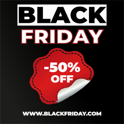Custom Outdoor Yard Signs Multiple Sizes Black -50%