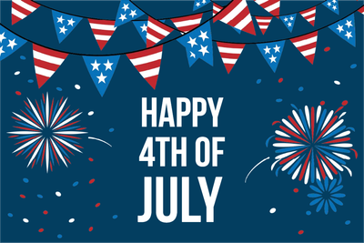 Custom Outdoor Yard Signs Multiple Sizes 4th Of July