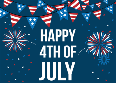 Custom Outdoor Yard Signs Multiple Sizes 4th Of July
