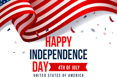 Custom Outdoor Yard Signs Multiple Sizes Happy July 4th