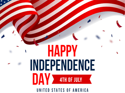 Custom Outdoor Yard Signs Multiple Sizes Happy July 4th