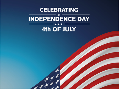 Custom Outdoor Yard Signs Multiple Sizes Celebrating Independence Day