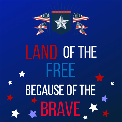 Custom Outdoor Yard Signs Multiple Sizes Free And Brave