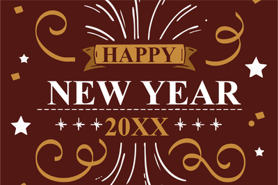 Custom Outdoor Yard Signs Multiple Sizes Abundant New Year