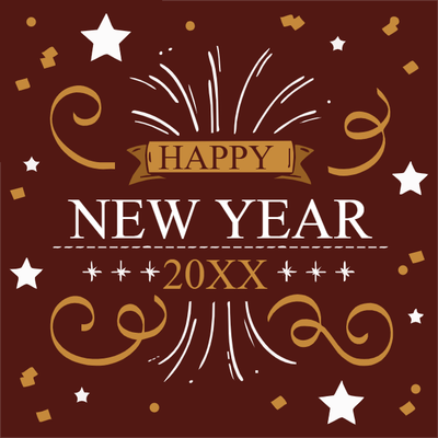 Custom Outdoor Yard Signs Multiple Sizes Abundant New Year