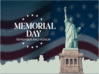 Custom Outdoor Yard Signs Multiple Sizes Memorial Day Ceremony