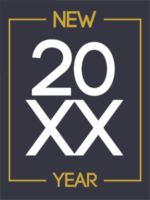 Custom Outdoor Yard Signs Multiple Sizes New Year Sign
