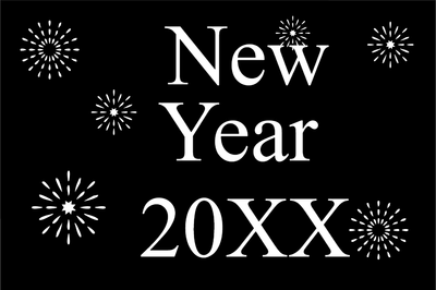 Custom Outdoor Yard Signs Multiple Sizes New Years Day