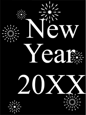 Custom Outdoor Yard Signs Multiple Sizes New Years Day