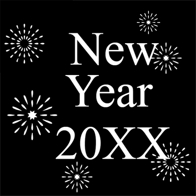 Custom Outdoor Yard Signs Multiple Sizes New Years Day
