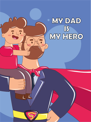 Custom Outdoor Yard Signs Multiple Sizes My Hero Dad