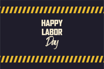Custom Outdoor Yard Signs Multiple Sizes Labor Day Celebration
