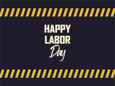 Custom Outdoor Yard Signs Multiple Sizes Labor Day Celebration