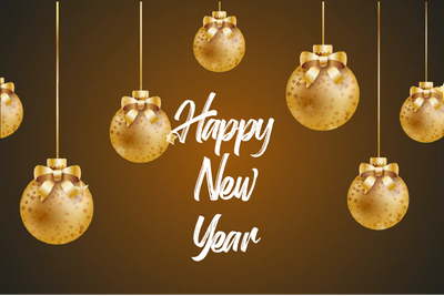 Custom Outdoor Yard Signs Multiple Sizes Bright New Year