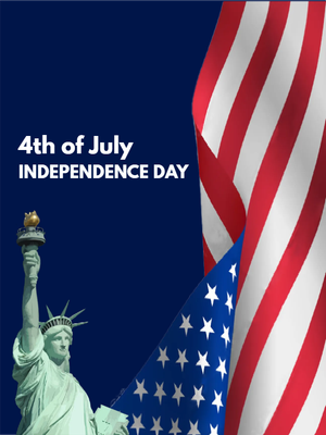 Custom Outdoor Yard Signs Multiple Sizes America Independence Day