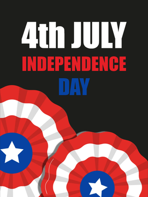 Custom Outdoor Yard Signs Multiple Sizes USA Independence Day