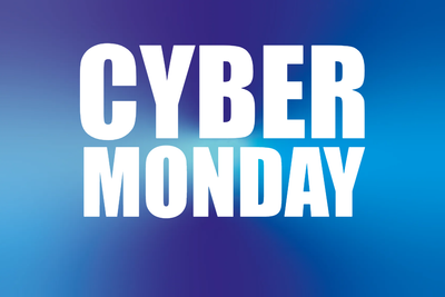 Custom Outdoor Yard Signs Multiple Sizes Cyber Ombre Monday
