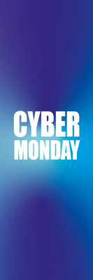 Custom Outdoor Yard Signs Multiple Sizes Cyber Ombre Monday