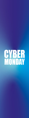 Custom Outdoor Yard Signs Multiple Sizes Cyber Ombre Monday