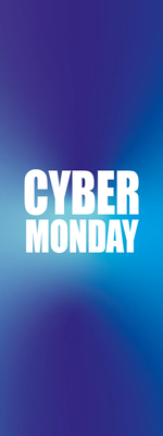Custom Outdoor Yard Signs Multiple Sizes Cyber Ombre Monday