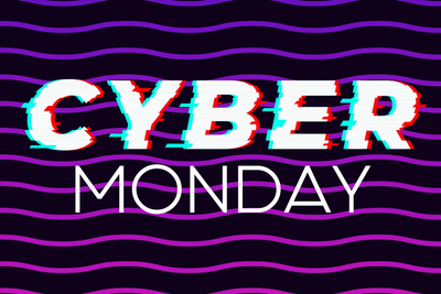Custom Outdoor Yard Signs Multiple Sizes Cyber Wavy Monday