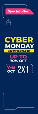 Custom Outdoor Yard Signs Multiple Sizes Cyber Special Offer