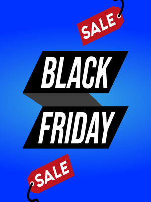 Custom Outdoor Yard Signs Multiple Sizes Black Friday Tag