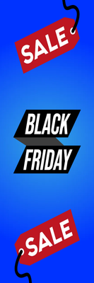Custom Outdoor Yard Signs Multiple Sizes Black Friday Tag