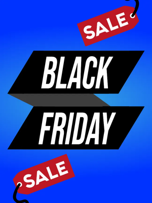 Custom Outdoor Yard Signs Multiple Sizes Black Friday Tag