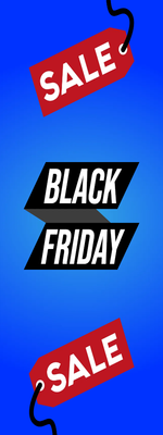 Custom Outdoor Yard Signs Multiple Sizes Black Friday Tag