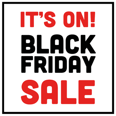 Custom Outdoor Yard Signs Multiple Sizes Black Friday On