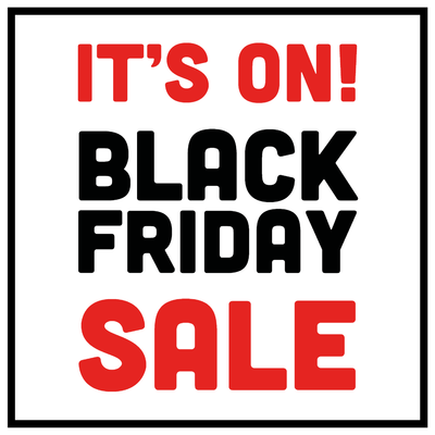 Custom Outdoor Yard Signs Multiple Sizes Black Friday On